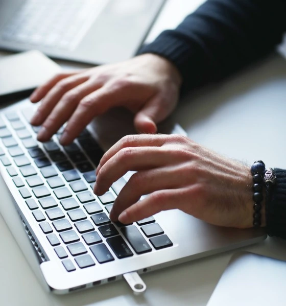 Programming on a laptop