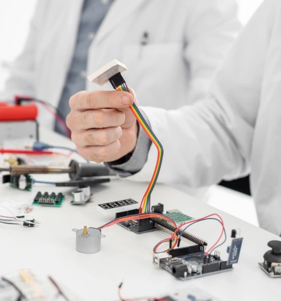 Elektronikai eszköz laboratóriumi vizsgálata